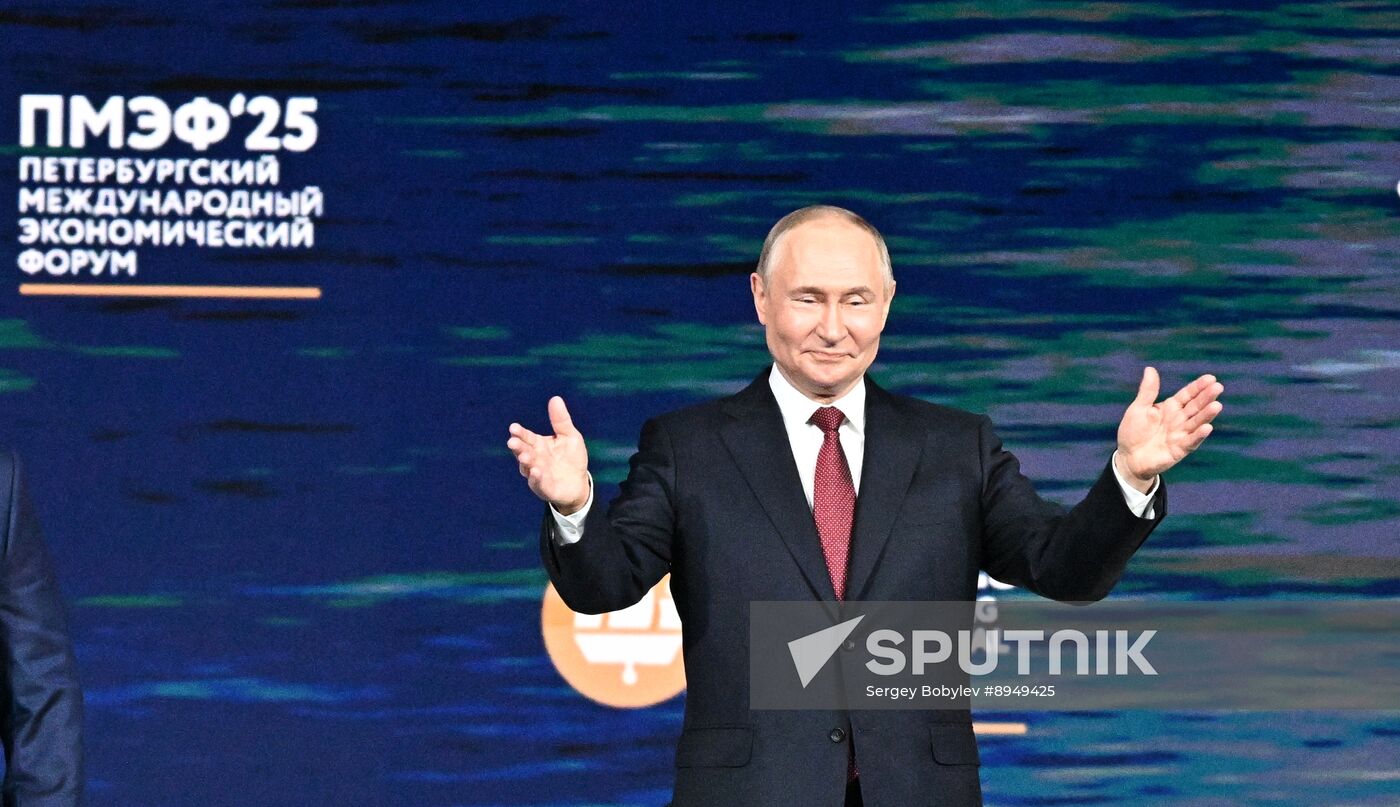 SPIEF-2025. Plenary Session