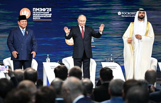 SPIEF-2025. Plenary Session