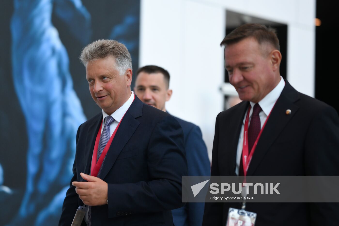 SPIEF-2025. Plenary Session. Guest Arrival