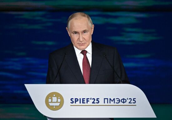 SPIEF-2025. Plenary Session