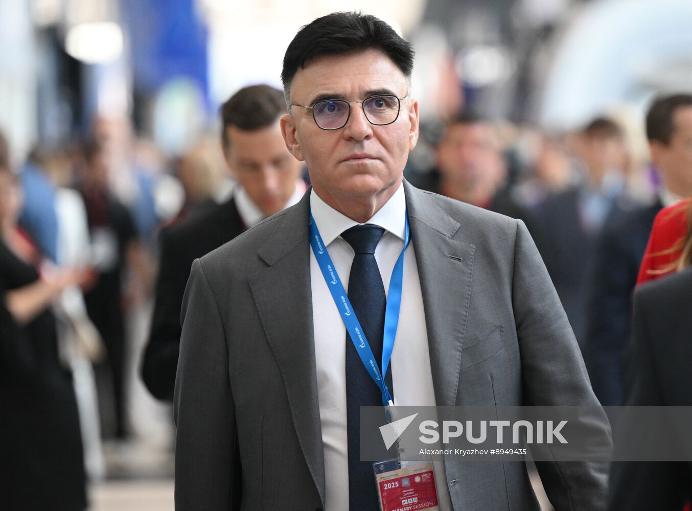 SPIEF-2025. Plenary Session. Guest Arrival