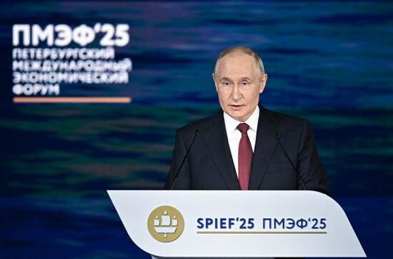 SPIEF-2025. Plenary Session