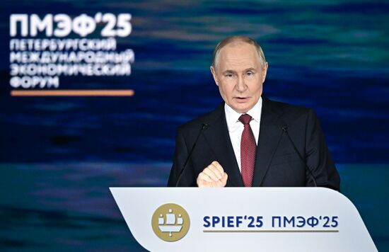 SPIEF-2025. Plenary Session