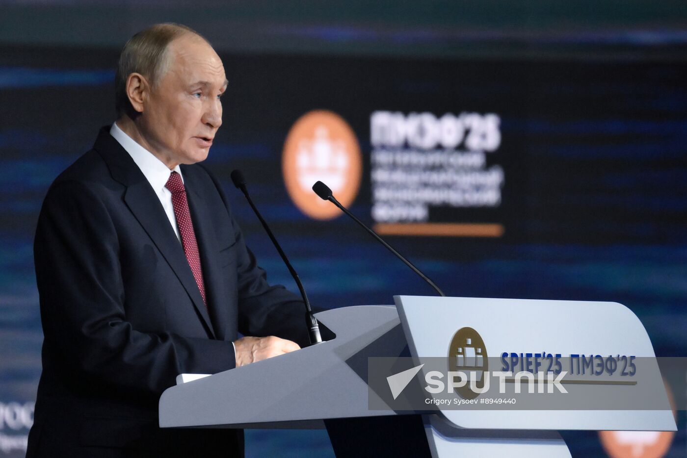 SPIEF-2025. Plenary Session