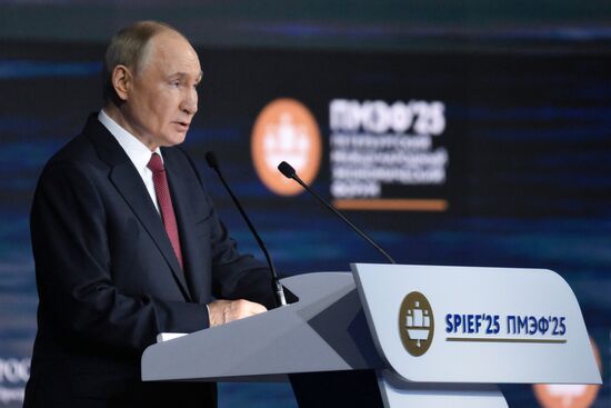 SPIEF-2025. Plenary Session