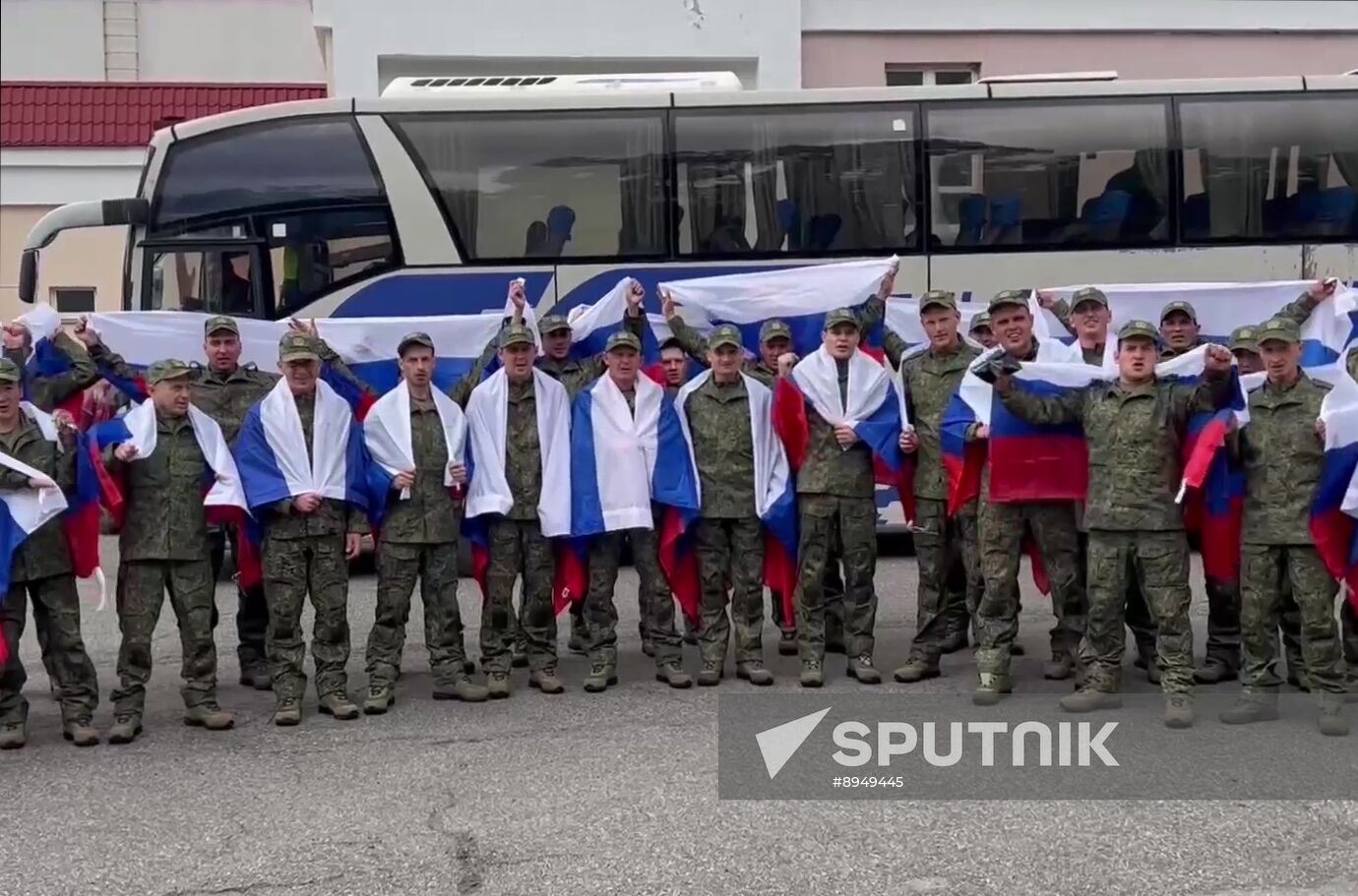 Russia Ukraine Military Operation POWs Exchange