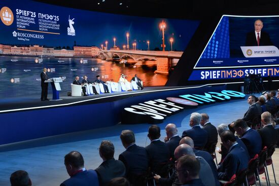 SPIEF-2025. Plenary Session