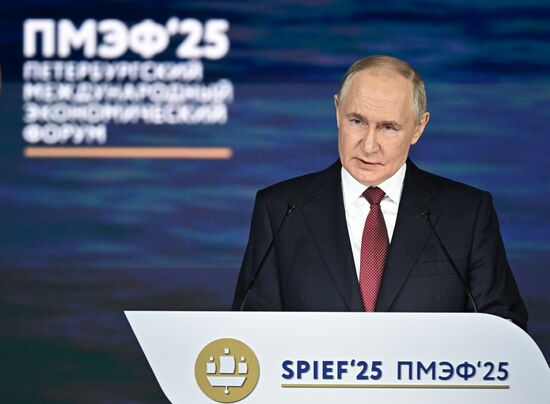 SPIEF-2025. Plenary Session
