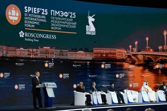 SPIEF-2025. Plenary Session