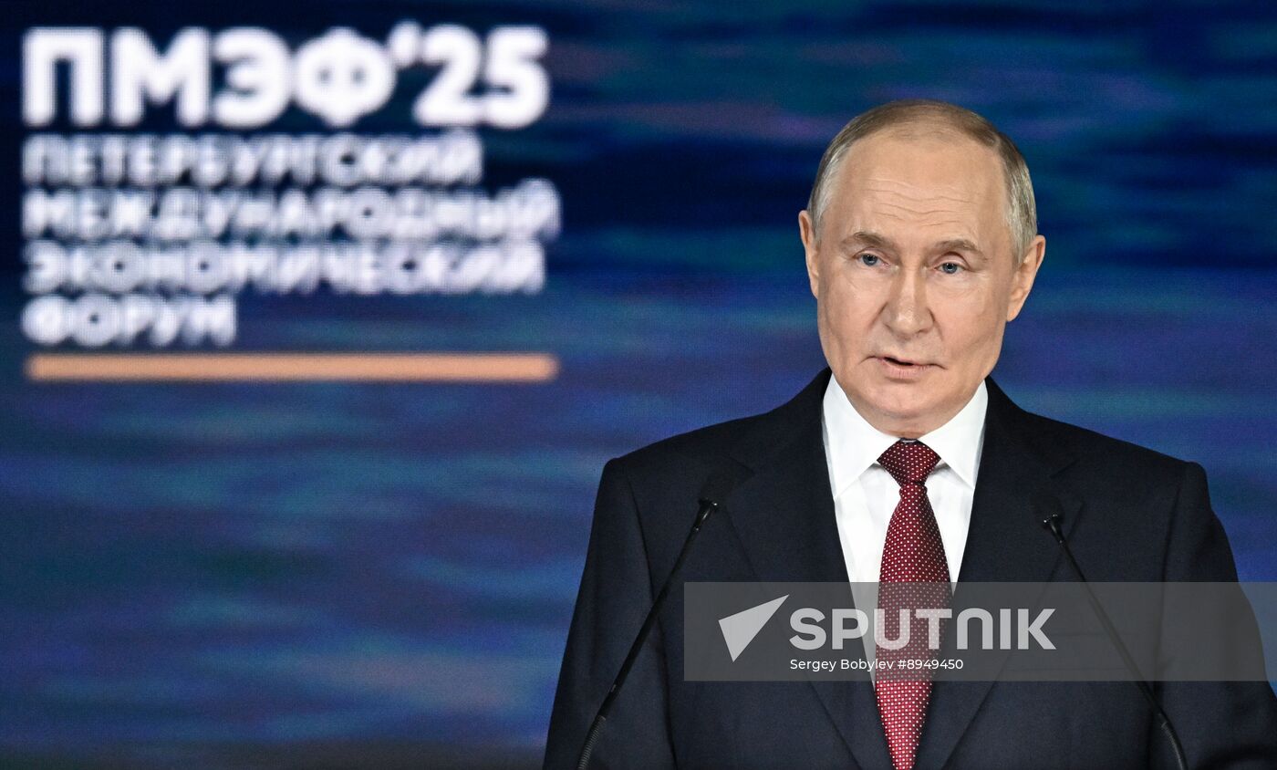SPIEF-2025. Plenary Session
