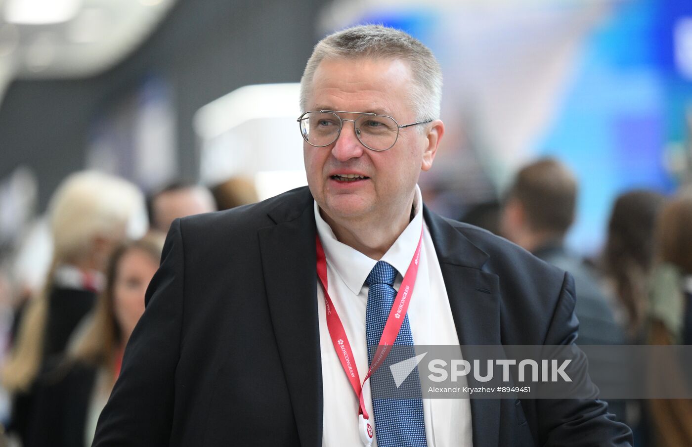 SPIEF-2025. Plenary Session. Guest Arrival