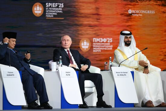 SPIEF-2025. Plenary Session