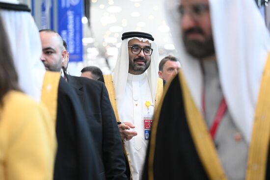 SPIEF-2025. Plenary Session. Guest Arrival