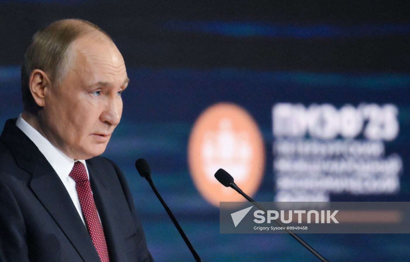 SPIEF-2025. Plenary Session