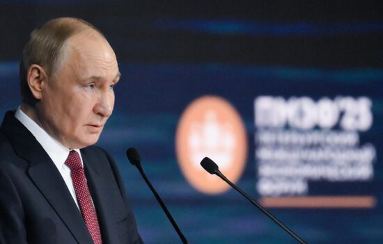 SPIEF-2025. Plenary Session