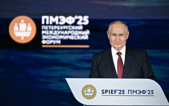 SPIEF-2025. Plenary Session