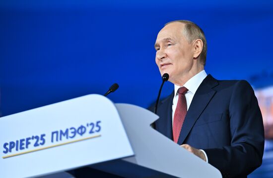 SPIEF-2025. Plenary Session