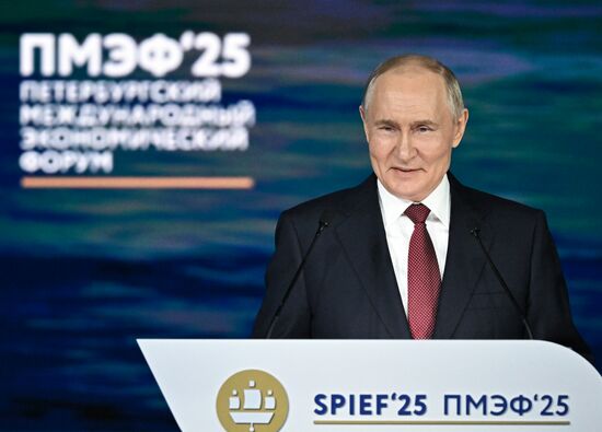 SPIEF-2025. Plenary Session