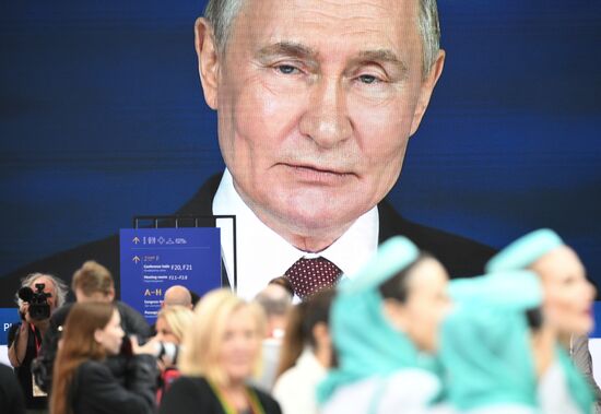 SPIEF-2024. Plenary Session Broadcast