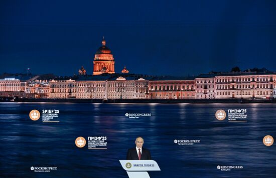 SPIEF-2025. Plenary Session