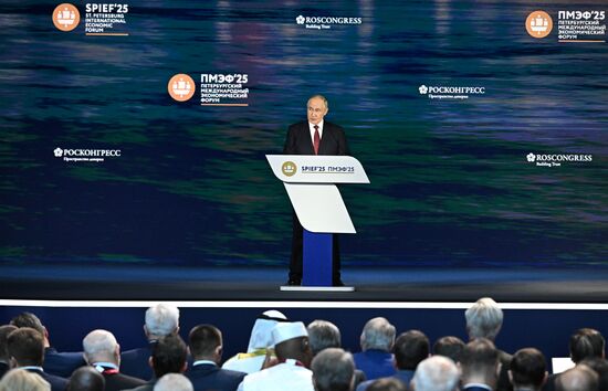 SPIEF-2025. Plenary Session
