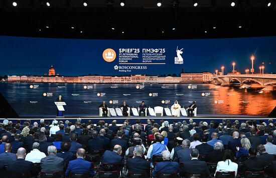 SPIEF-2025. Plenary Session