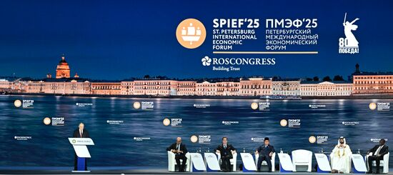 SPIEF-2025. Plenary Session