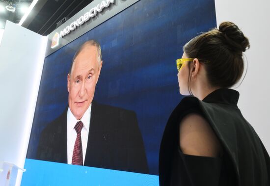 SPIEF-2024. Plenary Session Broadcast