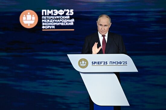 SPIEF-2025. Plenary Session