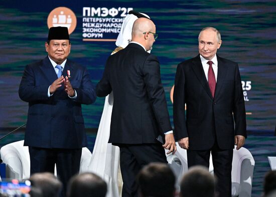 SPIEF-2025. Plenary Session