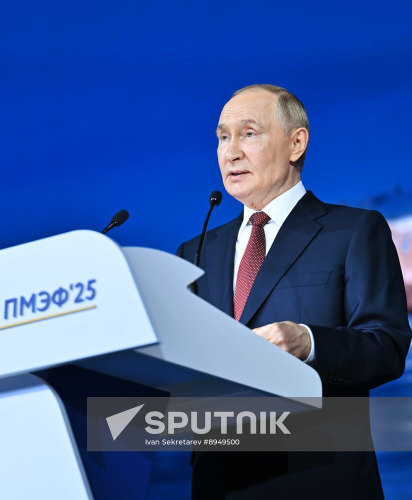 SPIEF-2025. Plenary Session