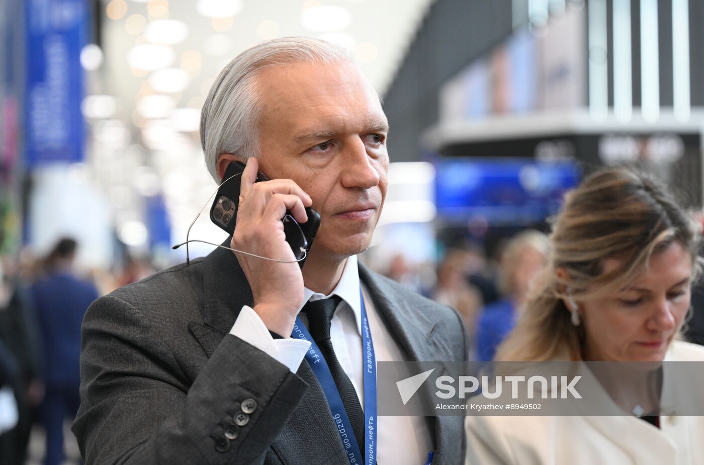 SPIEF-2025. Plenary Session. Guest Arrival