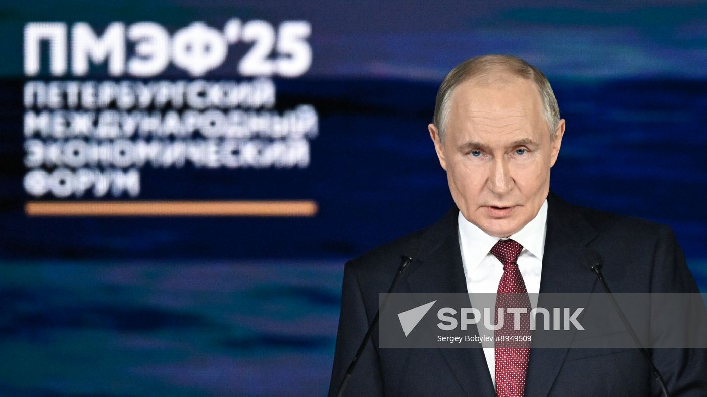 SPIEF-2025. Plenary Session