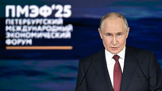 SPIEF-2025. Plenary Session