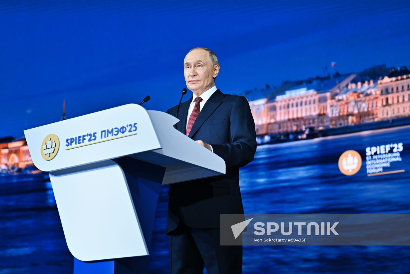 SPIEF-2025. Plenary Session