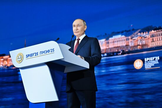 SPIEF-2025. Plenary Session