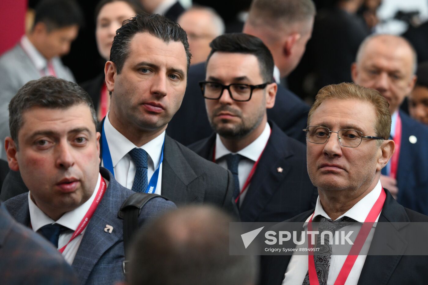 SPIEF-2025. Plenary Session. Guest Arrival