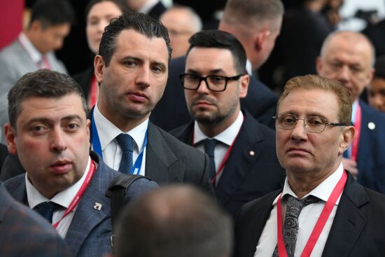 SPIEF-2025. Plenary Session. Guest Arrival