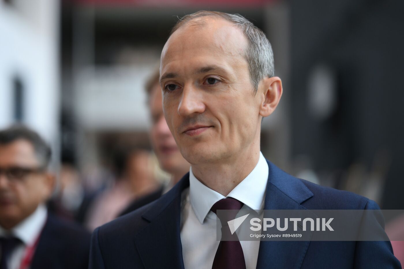 SPIEF-2025. Plenary Session. Guest Arrival