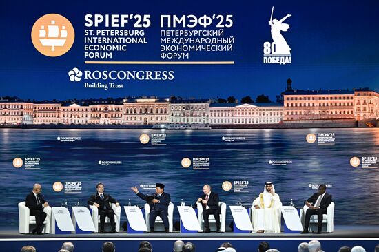 SPIEF-2025. Plenary Session