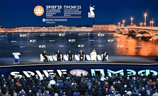 SPIEF-2025. Plenary Session