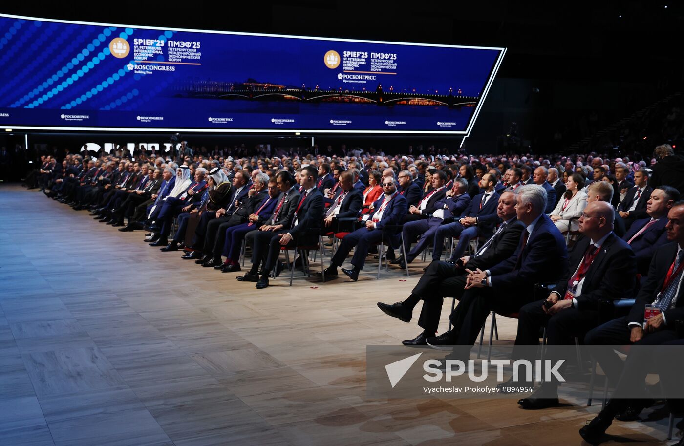 SPIEF-2025. Plenary Session