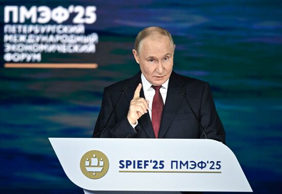 SPIEF-2025. Plenary Session