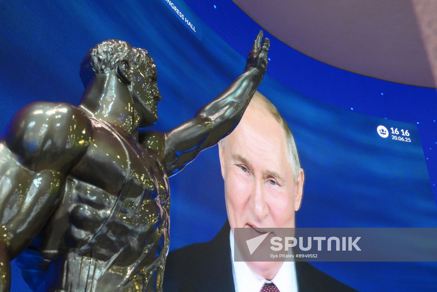 SPIEF-2024. Plenary Session Broadcast