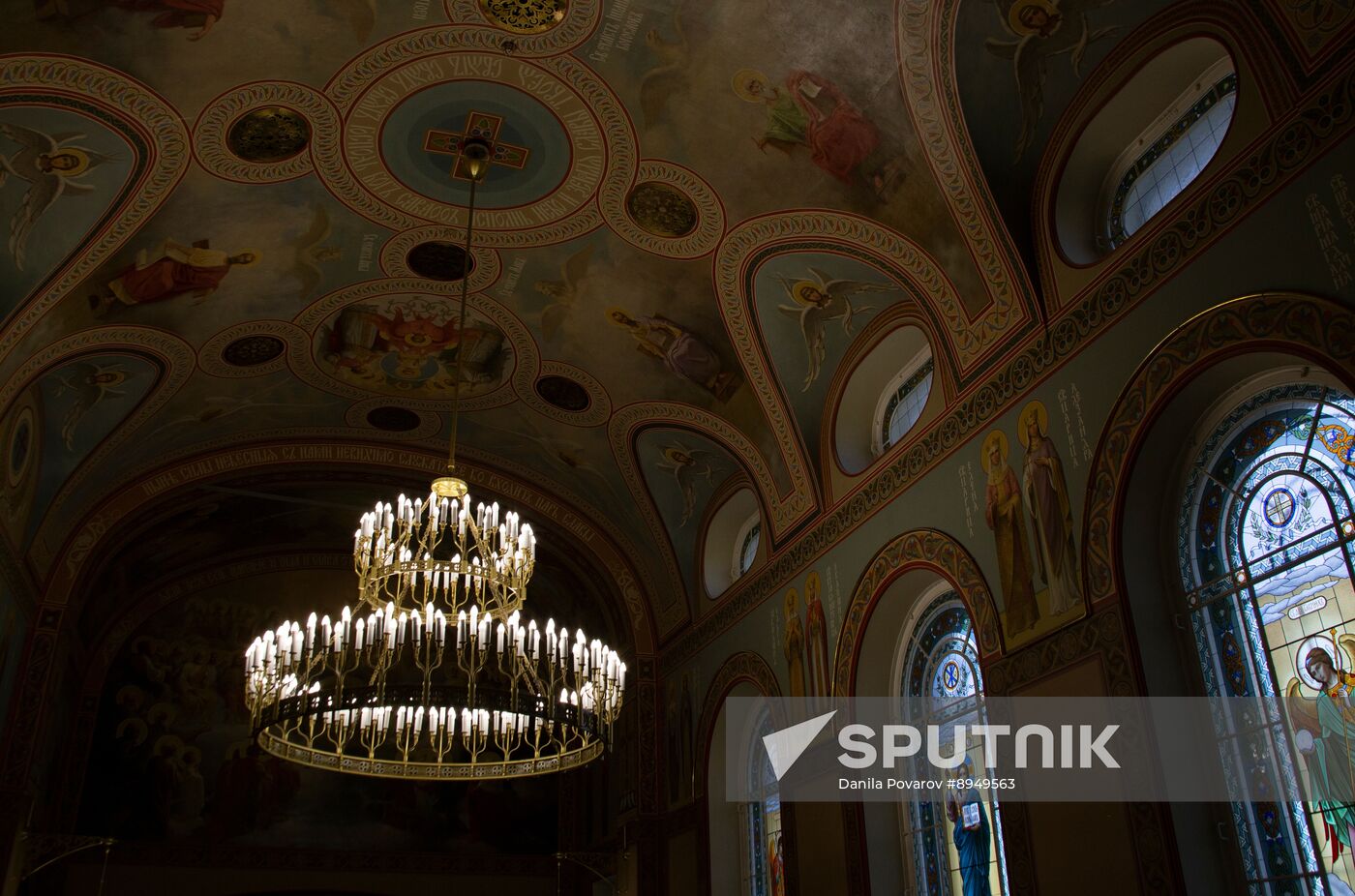 Russia St Petersburg Conservatory Restoration