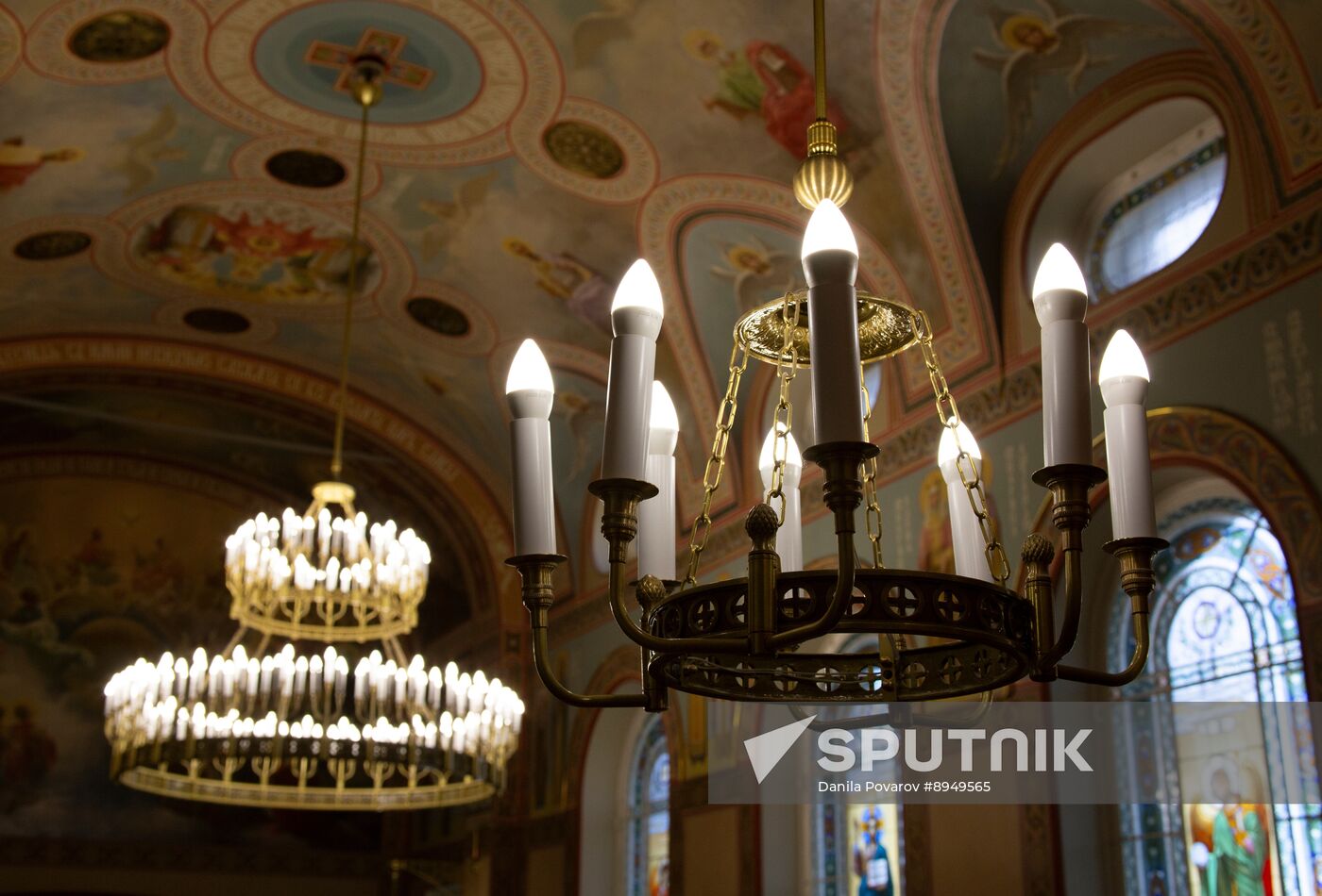 Russia St Petersburg Conservatory Restoration