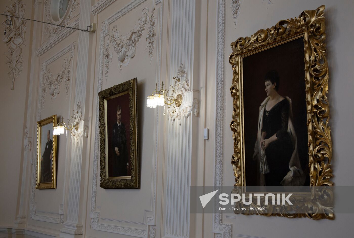 Russia St Petersburg Conservatory Restoration