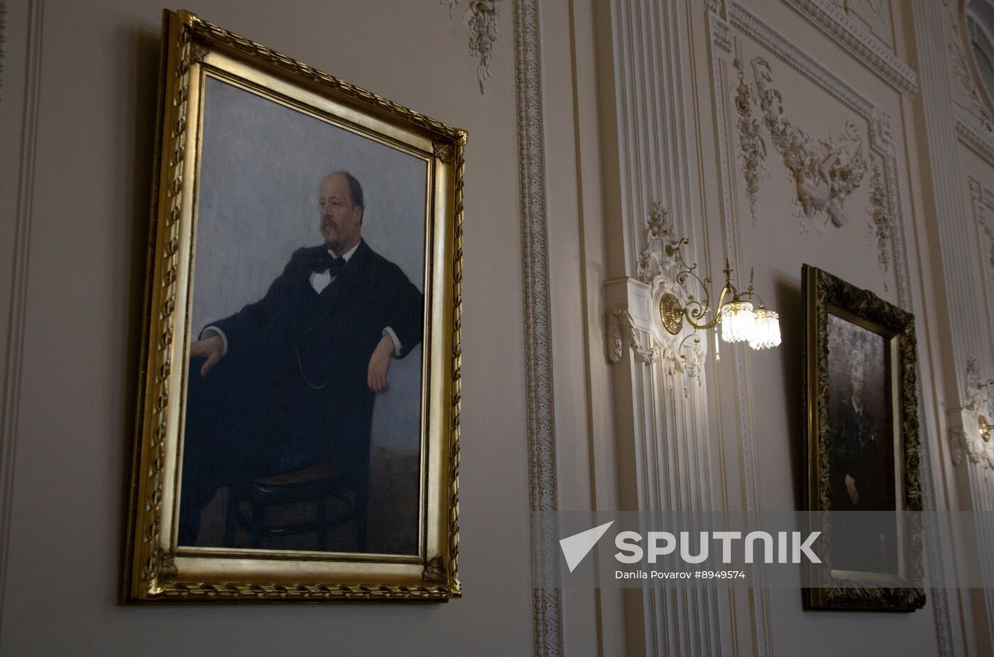 Russia St Petersburg Conservatory Restoration