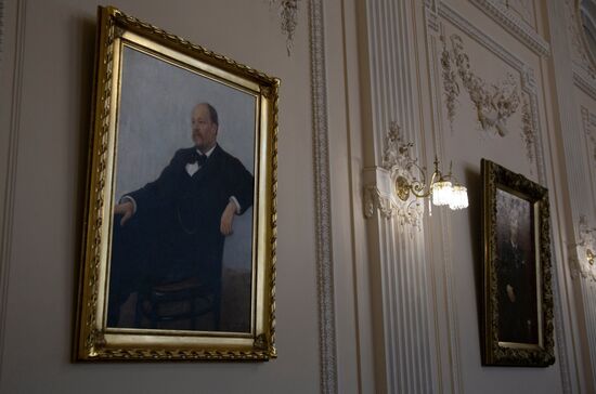 Russia St Petersburg Conservatory Restoration