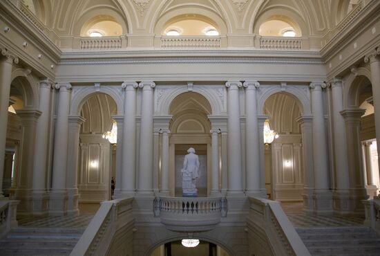 Russia St Petersburg Conservatory Restoration